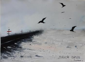 Black birds. Petrovskaya Irina
