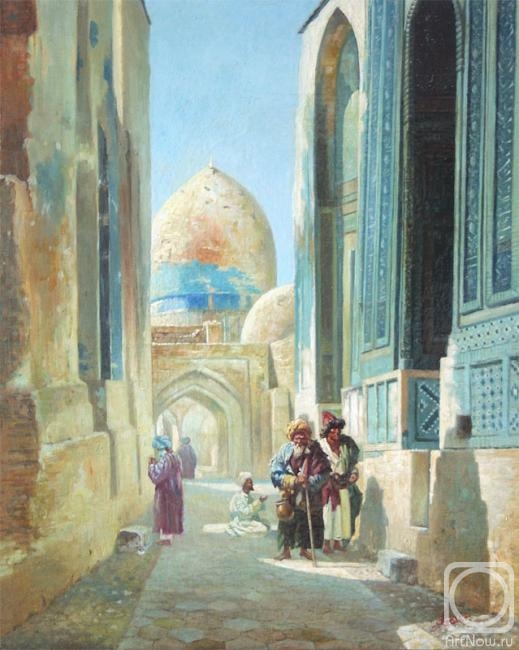 Khayrudinov Anvar. Dervishes in Samarkand