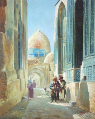 Dervishes in Samarkand. Khayrudinov Anvar