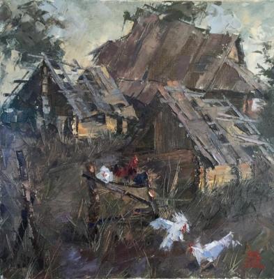 rustic farmstead. Rakcheev Vladimir