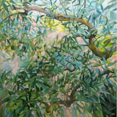 Hoary olive leaves ancient whisper (). Chizhova Viktoria