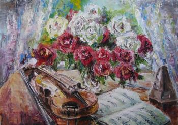 Paganini Violin (White Violin). Kruglova Svetlana