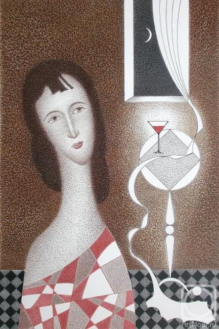 Bezugliy Oleg. Glass of wine