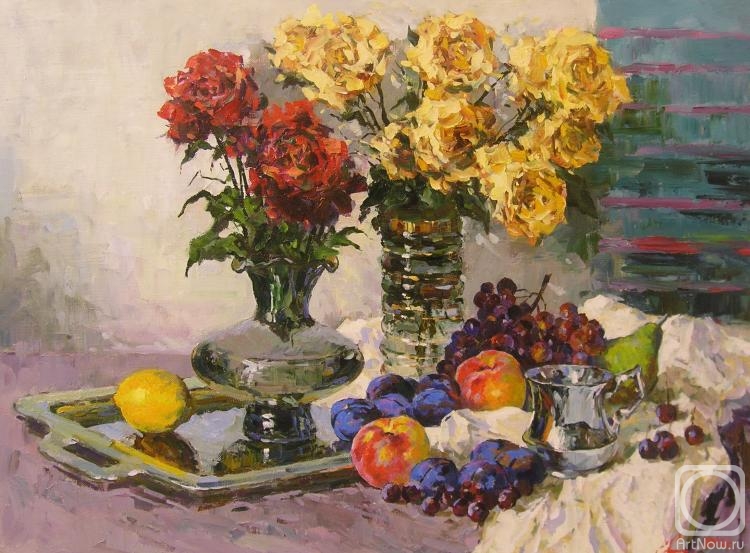 Malykh Evgeny. A Still-life with the fruits