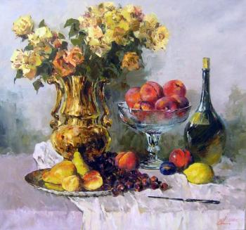 A still-life with the fruits