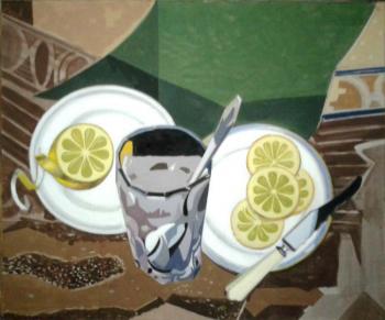 Still life with lemons. Farrachov Ildus