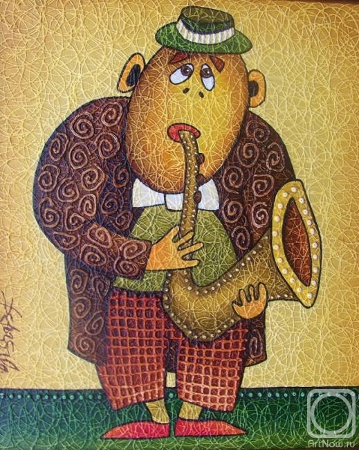 Davydov Oleg. Musician saxophonist