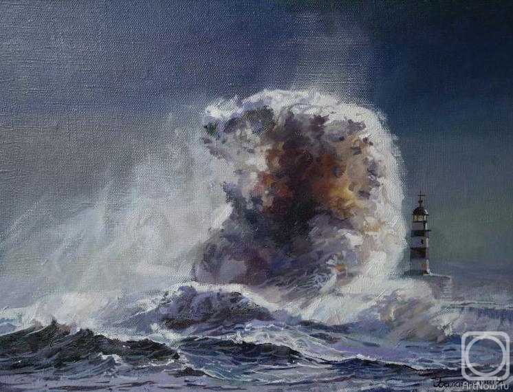 Balaganskiy Yaroslav. The struggle of the lighthouse and the elements