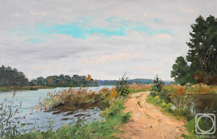 Alexandrovsky Alexander. On the shore of Lake Seliger. Summer