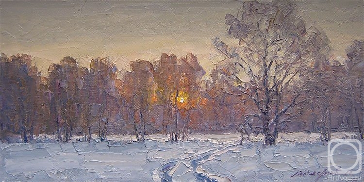 Gaiderov Michail. In the cold