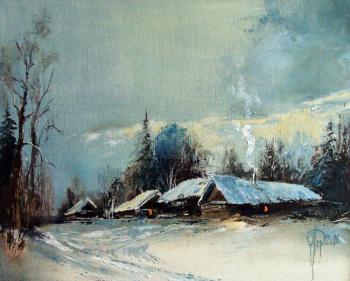 Winter village. Lednev Alexsander