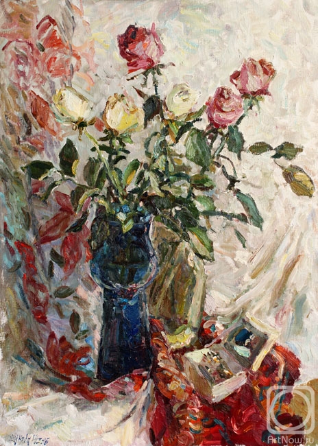 Zhukova Juliya. Still life with roses