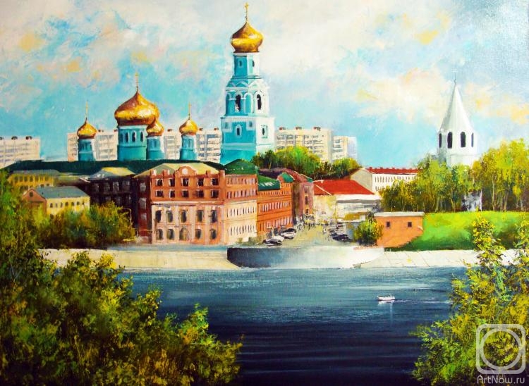 Lednev Alexsander. View of the Kremlin