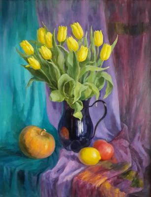 Yellow tulips. Volkova Tatiana