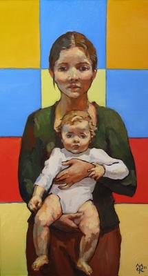 Mother and child. Malutov Sergey