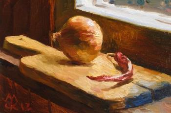 Onion and chilli. Malutov Sergey