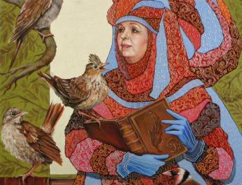 The Fairy of Songbirds (fragment of the poem by the poetess L. Rubalskaya). Mishchenko-Sapsay Svetlana