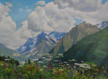 Summer in the mountains. Chernyshev Andrei