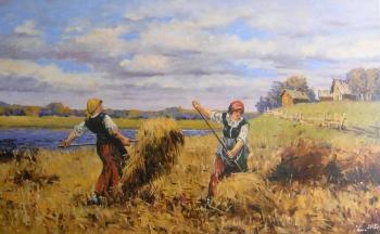 Haymaking. Malykh Evgeny
