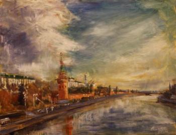 The sky over the Kremlin. Rakhmatulin Roman
