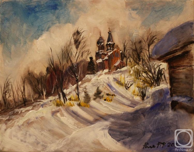 Rakhmatulin Roman. Winter hill