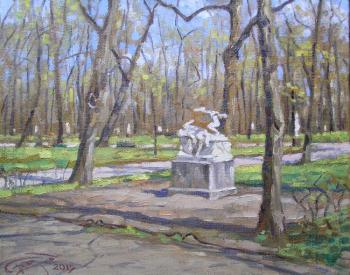 Er 1363 :: Summer Garden. April. Ershov Vladimir