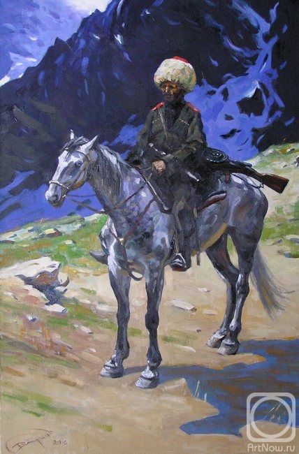Ershov Vladimir. Er 1365 :: Cossacks Machine-Gunner