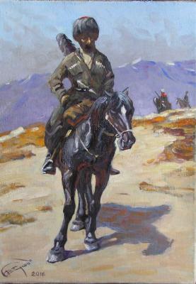 Er 1374 :: In the Mountains (Caucasus) (The Caucasus Mountains). Ershov Vladimir