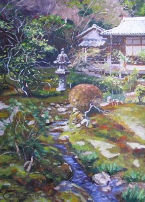 Er 1378 :: Kyoto. The Ryoanji Garden (Japan) (). Ershov Vladimir
