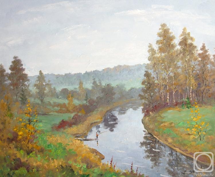 Alexandrovsky Alexander. Tosna River. October
