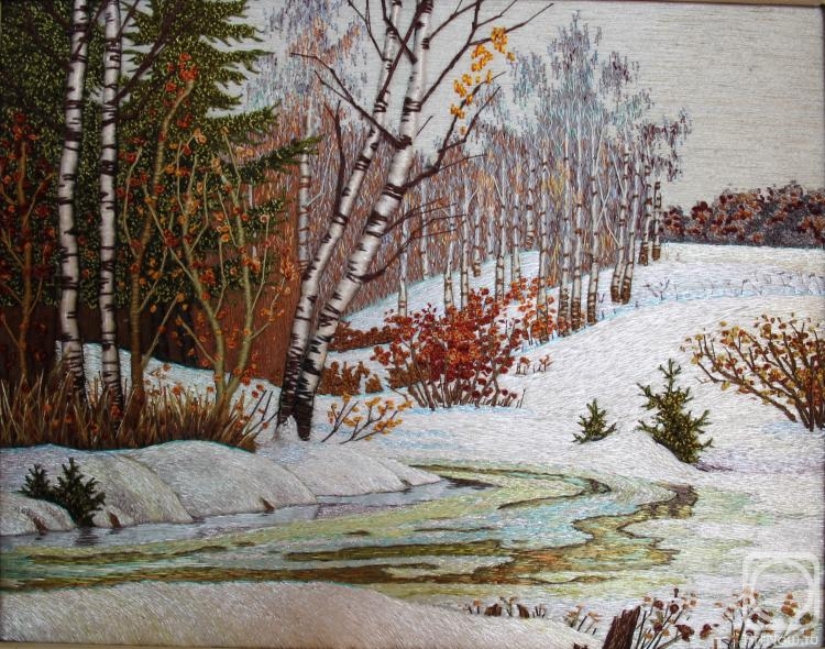 Dyachenko Alyena. Winter landscape
