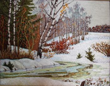 Winter landscape. Dyachenko Alyena
