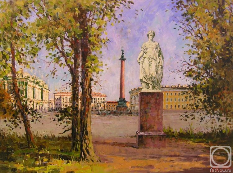 Malykh Evgeny. St.Petersburg. The view of the Palace Square