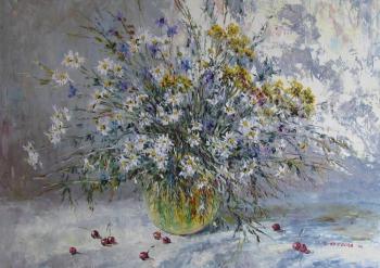 Still life with daisies. Kruglova Svetlana