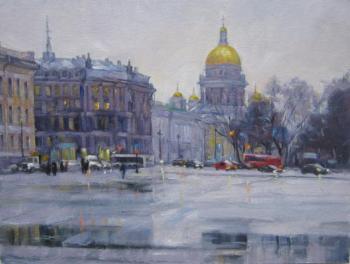 View of St. Isaac's Cathedral. Voronov Vladimir