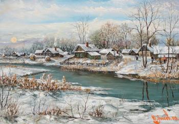 Winter morning (Winter Pictures). Lysov Yuriy