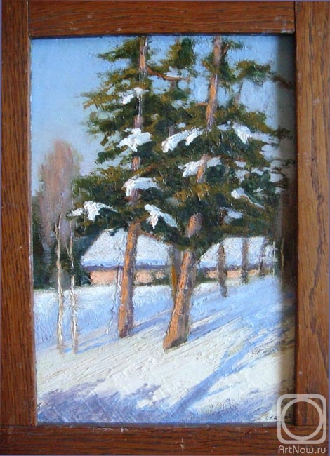 Lazarev Georgiy. Winter. Morning