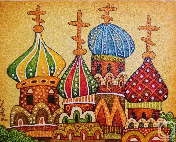 Davydov Oleg. Domes Of St. Basil s Cathedral