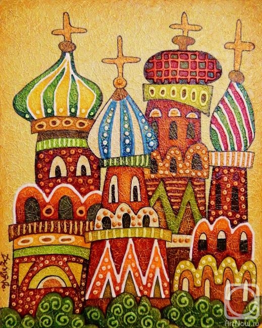 Davydov Oleg. St.Basil si Cathedral Dome