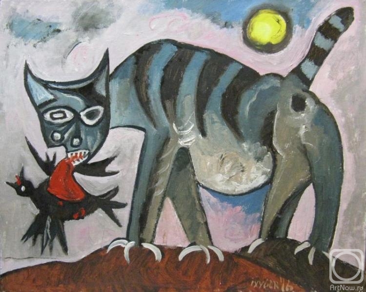 Ixygon Sergei. Grey cat of Picasso