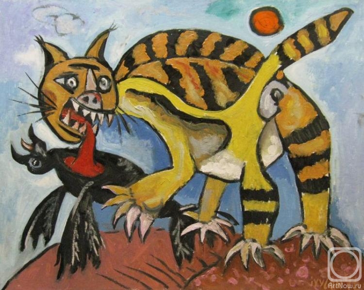 Ixygon Sergei. Yellow cat of Picasso