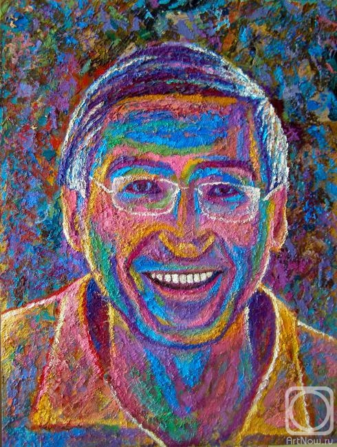 Fedchenko Vladimir. Portrait of a smiling man