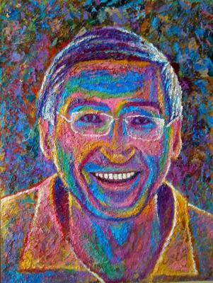 Portrait of a smiling man. Fedchenko Vladimir