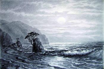 Meditation (Night Scene). Kulagin Oleg