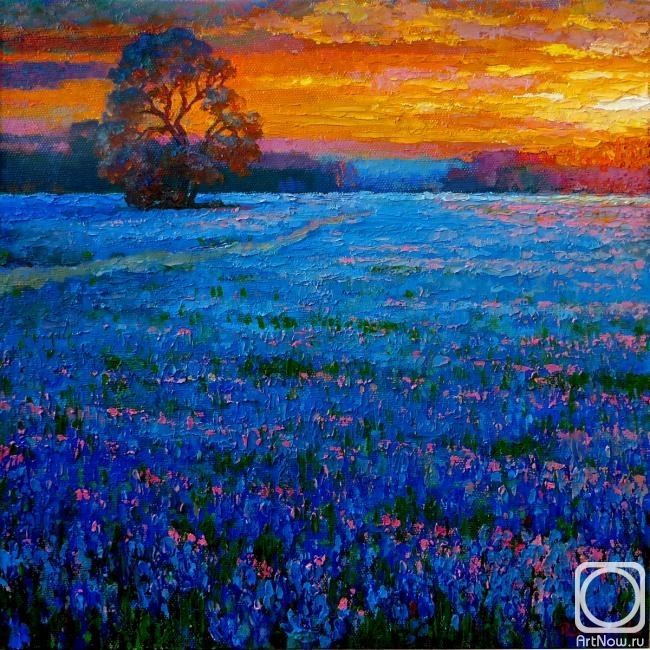 Volkov Sergey. Lavender sunrise