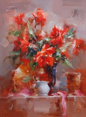 Red poppies. Solovyov Vasily