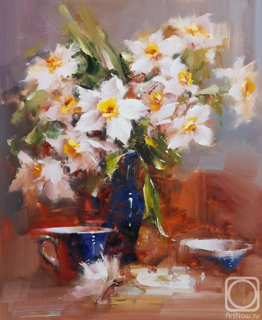 Solovyov Vasily. Daffodils