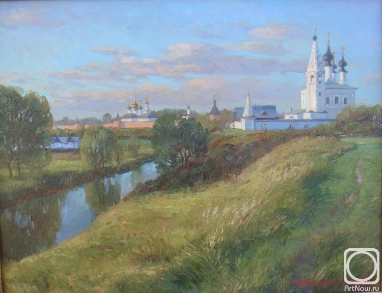 Plotnikov Alexander. Alexandrovsky on a summer evening