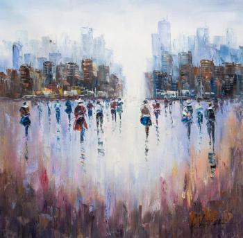 In the morning city N2