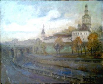 Yauza River. Spaso-Andronikov Monastery. Fedotov Viktor